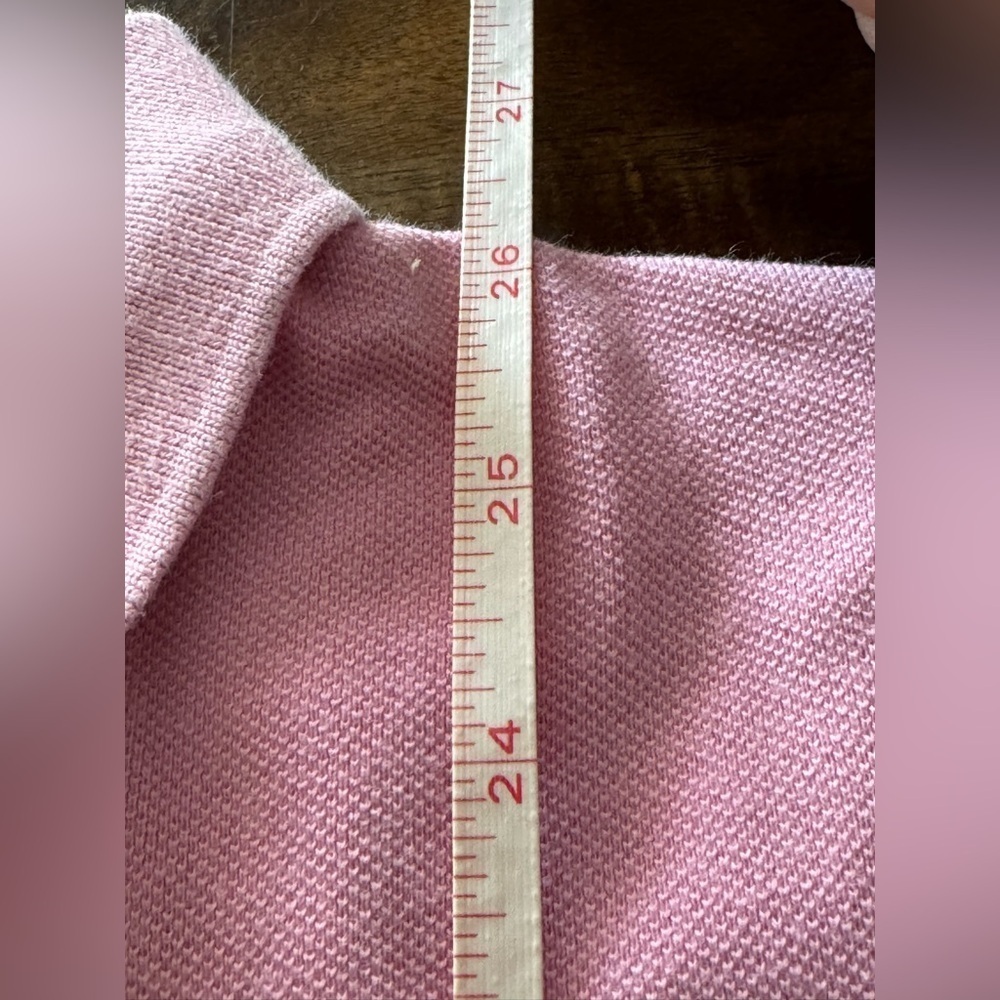 Men’s Barbour Pink Polo Shirt Size Large - Picture 6 of 7